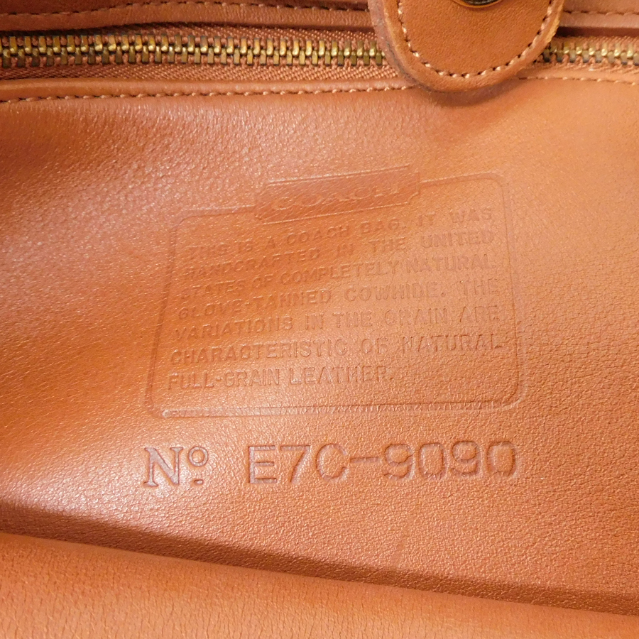 1円 ■ 極美品 コーチ トートバッグ レザー ブラウン系 レディース 肩掛け 普段使い 9090 COACH ■E.Bmol.tI-03の画像8