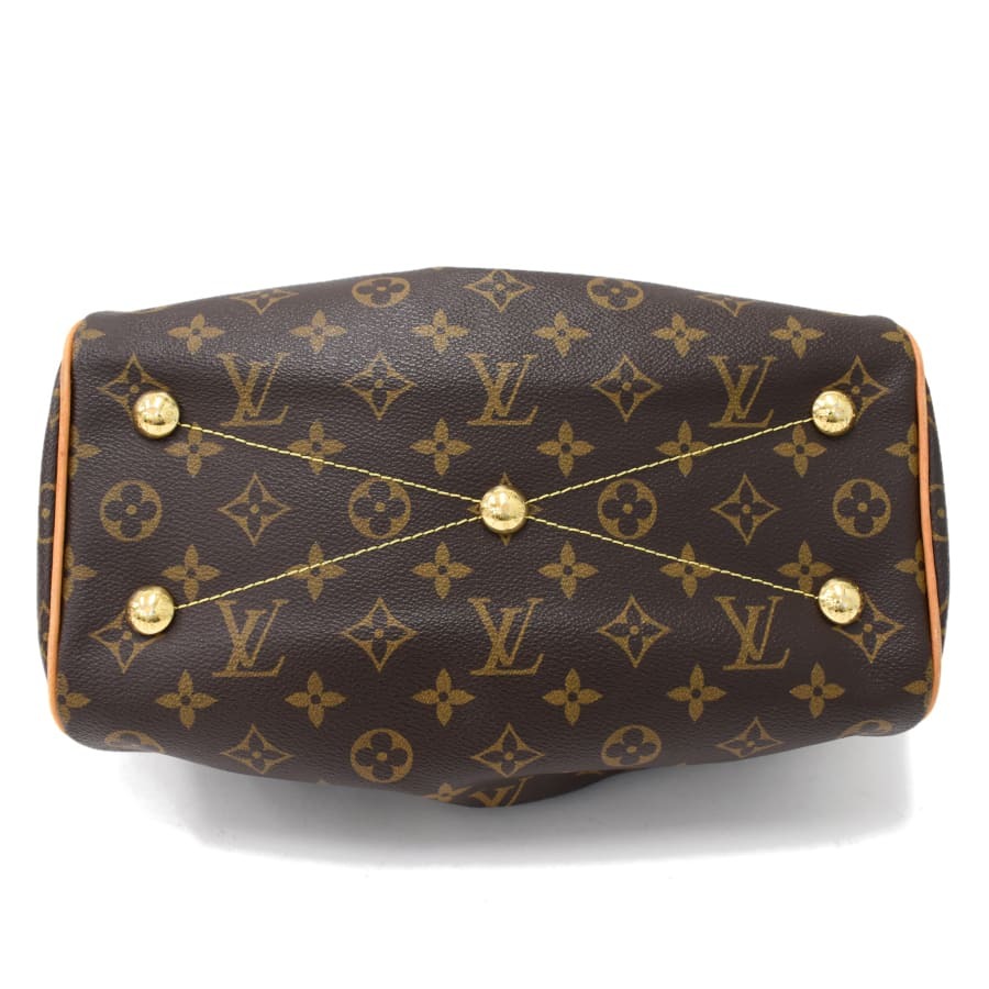 1円 ◎定価18万 美品 LOUIS VUITTON ルイヴィトン ハンドバッグ ティボリPM M40143 モノグラム ブラウン◎〇L.Crl.oN-77☆の画像4