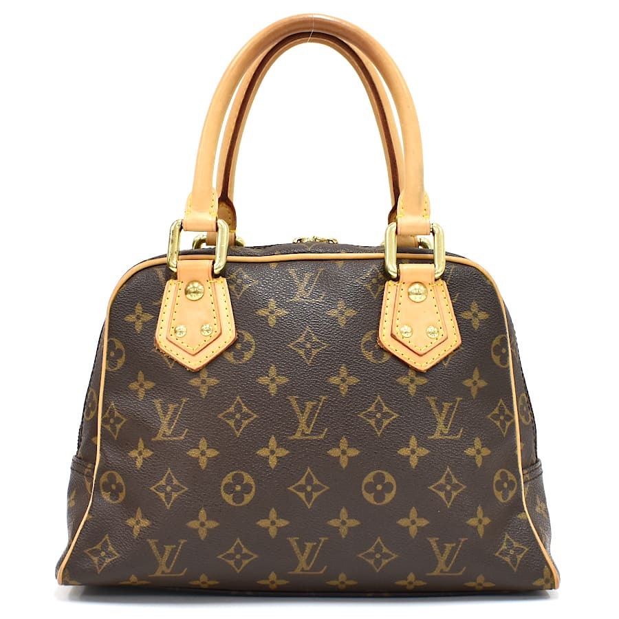 1円 ◎定価20万 美品 LOUIS VUITTON ルイヴィトン ハンドバッグ マンハッタンPM M40026 モノグラム ブラウン◎E.Clsg.oR-29_画像3