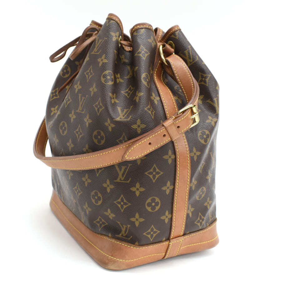 1円 ◆定価20万 美品 LOUIS VUITTON ルイヴィトン ショルダーバッグ ノエ M42224 モノグラム ブラウン◆E.Cmre.hP-02_画像2