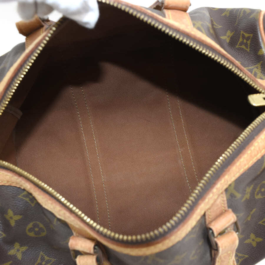 1 иен * хорошая вещь LOUIS VUITTON Louis Vuitton ручная сумочка Mini Boston sax - тянуть 35 M41626 монограмма Brown *E.Csr.hP-02