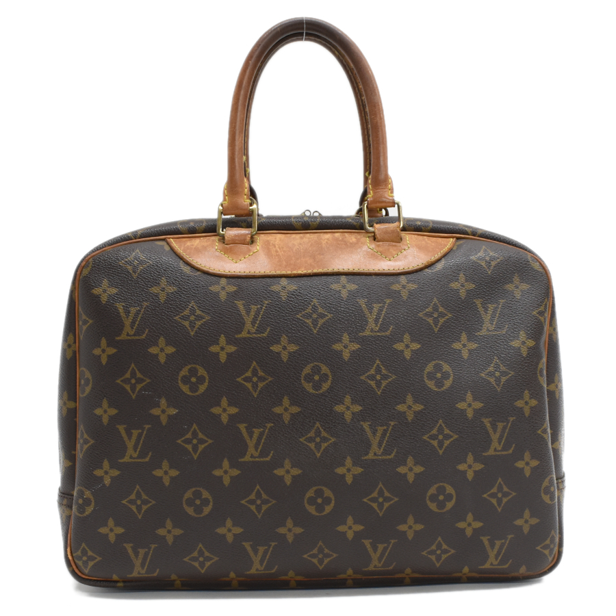 1円 ◆定価20万 LOUIS VUITTON ルイヴィトン ハンドバッグ ドーヴィル M47270 モノグラム ブラウン◆E.Csu.tI-06_画像3