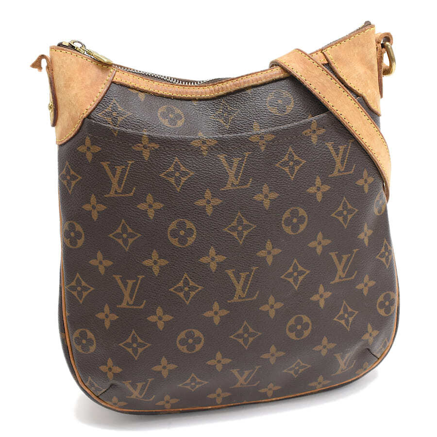 1円 ◆定価13万 LOUIS VUITTON ルイヴィトン ショルダーバッグ オデオンPM M56390 モノグラム ブラウン◆E.Csom.tI-02の画像1