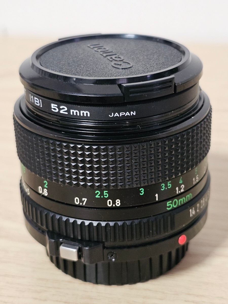 キャノン Canon New FD 50mm F1.4 ★ 動作未チェック_画像5