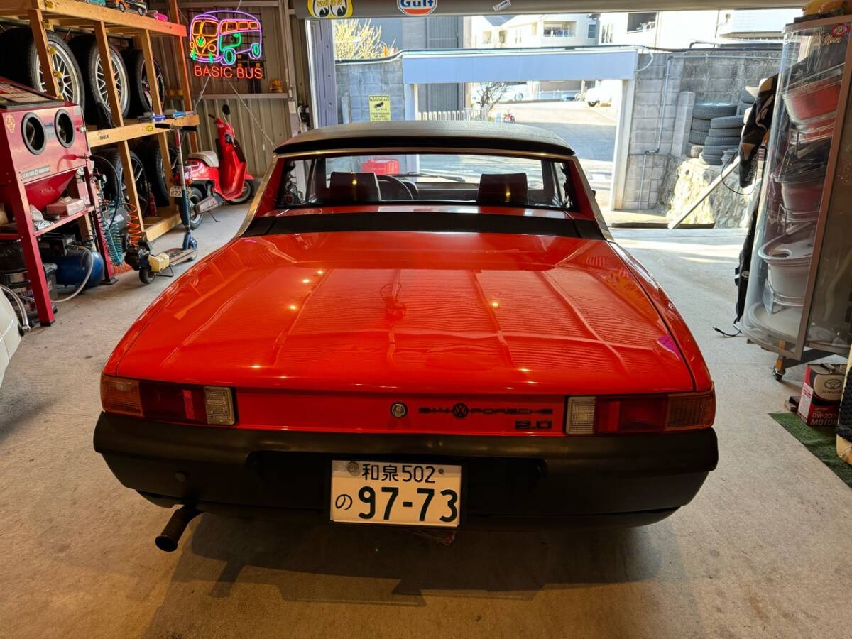 再々出品現状販売なので現車確認してください。昭和48年式ワーゲンポルシェ914  実働 程度の良い車両です。調子良いです！ の画像4