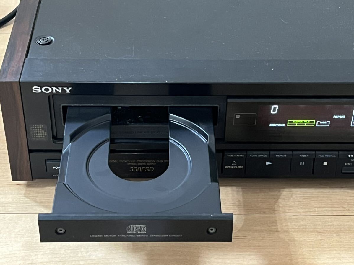 SONY CDプレーヤー 338ESD_画像3