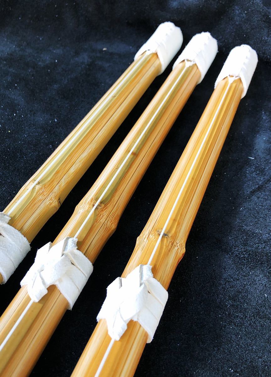 [ новый товар ] kendo доспехи бамбуковый меч конечный продукт . старый соревнование новый соответствует 39 размер 3 шт. комплект 