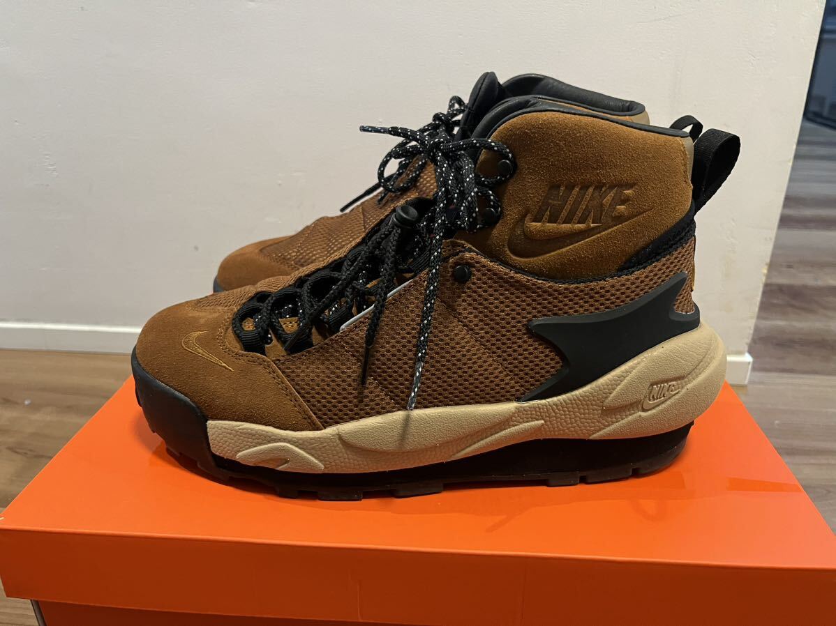 一度のみ使用 美品 sacai × Nike Magmascape Pecan サカイ × ナイキ マグマスケープ ピーカン 27.5cm US9.5 茶の画像3