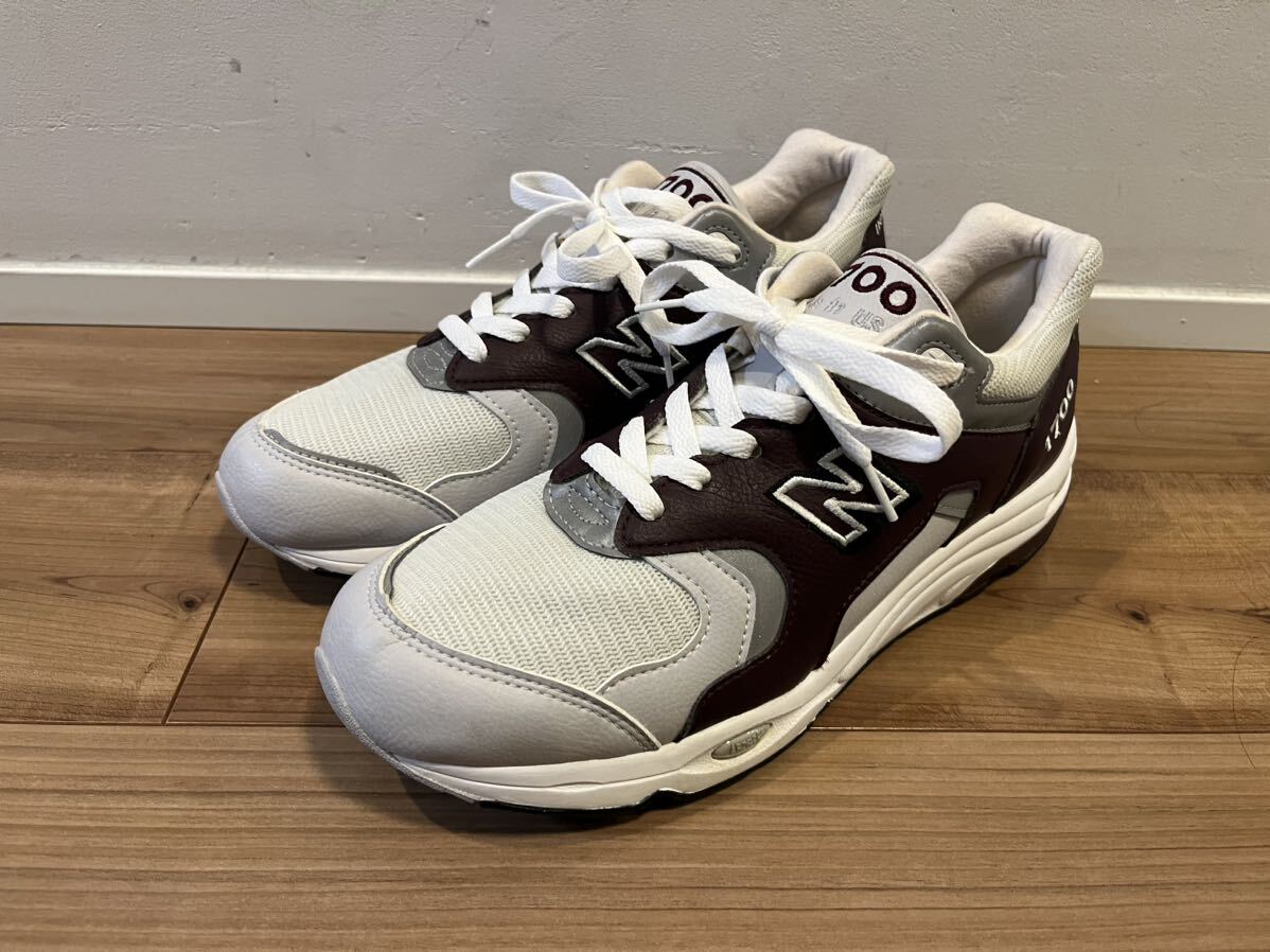 新品 new balance ニューバランス M1700 CHT ライトボーン/ダークバーガンディ Dワイズ Made in U.S.A. US10 28cm 付属品無し アメリカ製の画像1