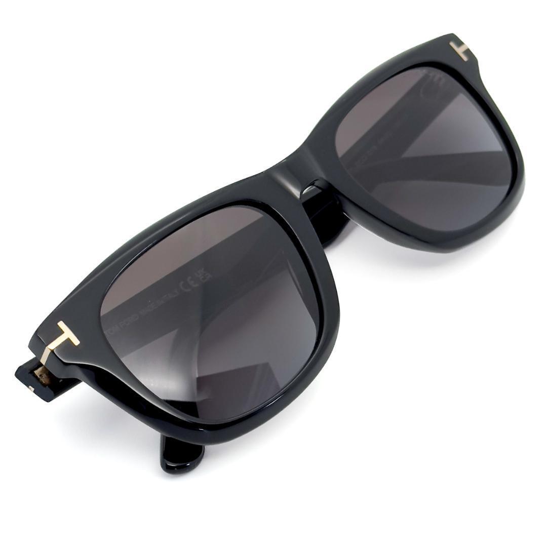 【新品/匿名配送】TOM FORD/トムフォード サングラス TF1076 ブラック ゴールド グレーグラデーションレンズ メンズ レディース イタリア製_画像9