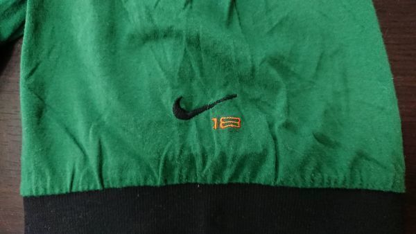 NIKE GOLF ナイキゴルフ　半袖 ポロシャツ ストライプ　緑　サイズ M_画像4
