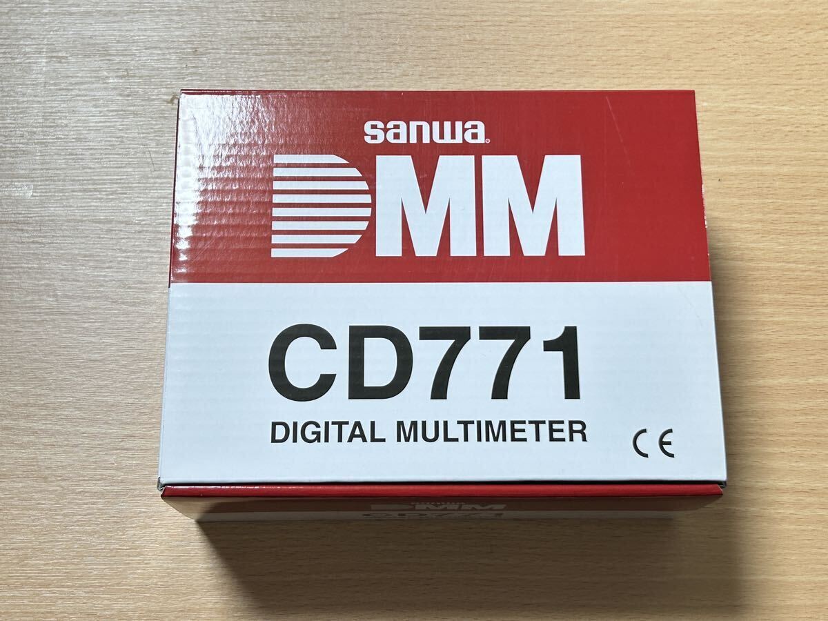 CD771 デジタルマルチメーター　サンワ　新品_画像1