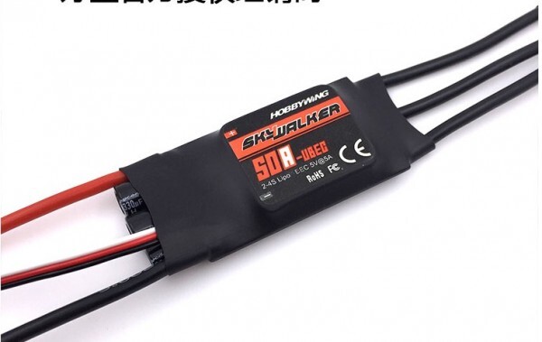 【新品】 HOBBYWING SKYWALKER 50A ESC スピードコントローラー ブラシレスモーター　　_画像1