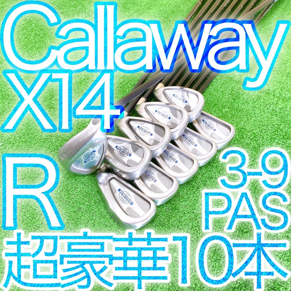 キ89 Callaway X-14 超豪華10本アイアンセット キャロウェイ R X14