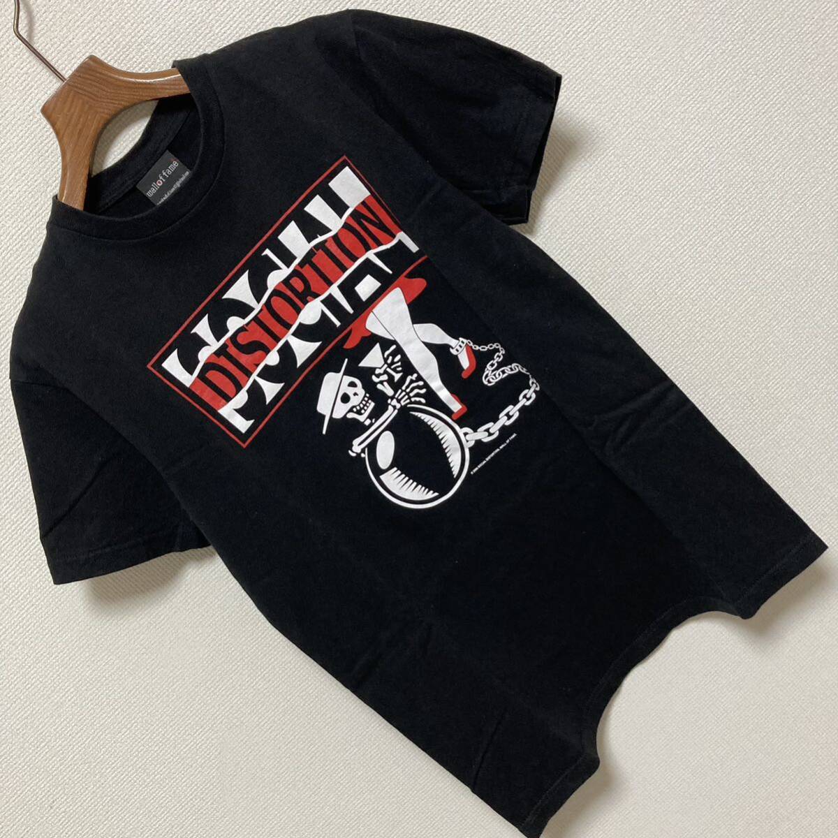 90s 復刻■Social Distortion■TOUR Tシャツ M 黒 ブラック バンT バンドTシャツ ソーシャル ディストーション BALL AND CHAIN TOUR 2006_画像2