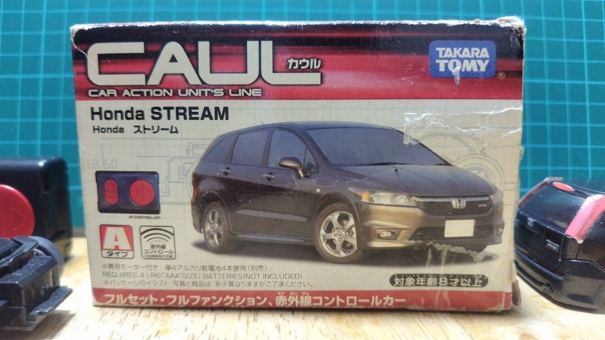 タカラトミー CAUL カウル ホンダ ストリーム ラジコン 動作確認 タカラトミー CAUL カウル ホンダ ストリーム ラジコン 動作確認