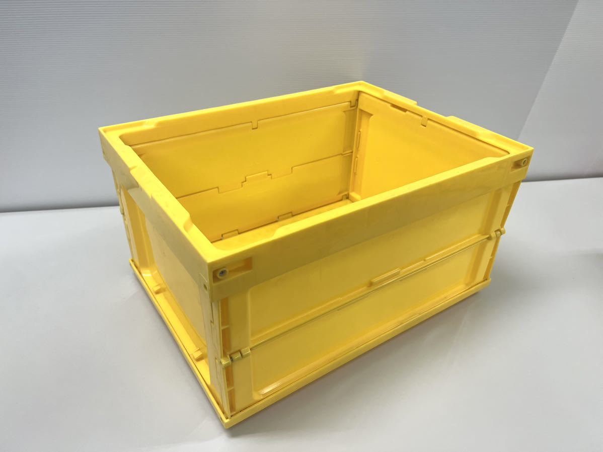  container box folding container case storage box length 44cm× width 33× height 23cm