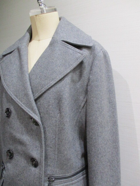  Michael Kors MICHAEL KORS шерстяное пальто размер S серый 