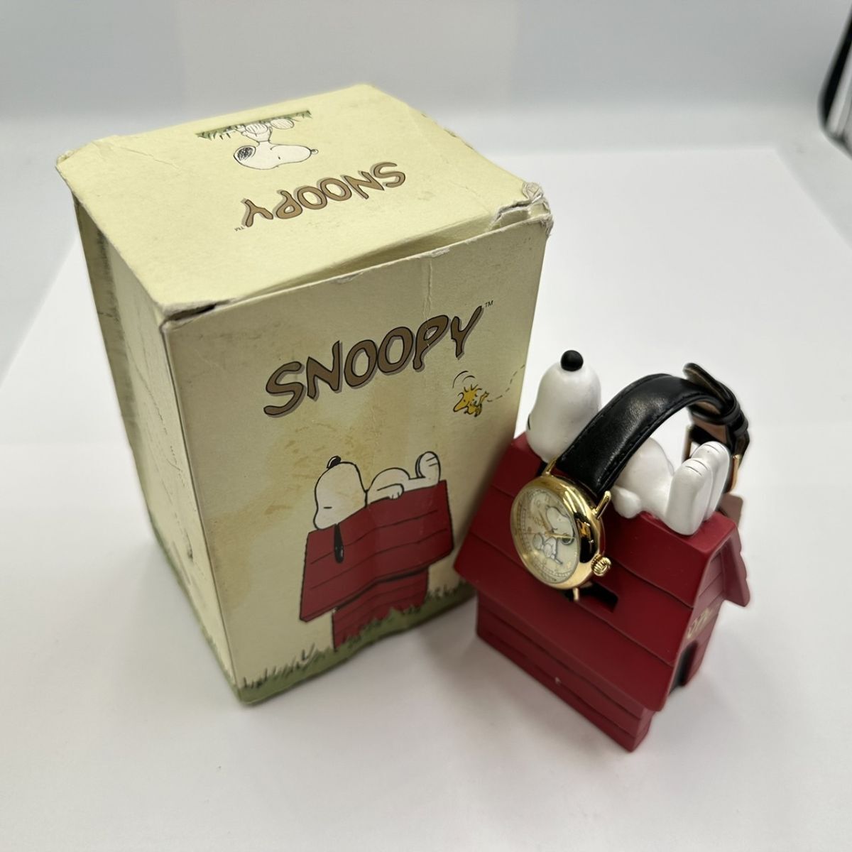 E226-I39-3359 FOSSIL フォッシル ゴールドエディション SNOOPY スヌーピー PEANUTS ピーナッツ 0433/1000 クォーツ 腕時計 箱付き ①