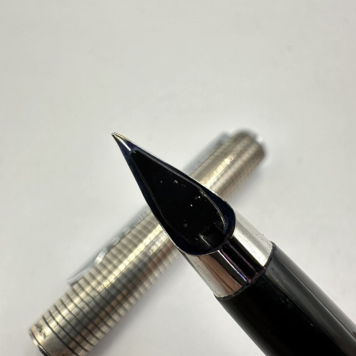 S847-SK1-757 ★ PILOT パイロット 万年筆 STERLING SILVER スターリングシルバー ペン先14K-585 文房具 ペン 筆記用具 ①の画像2