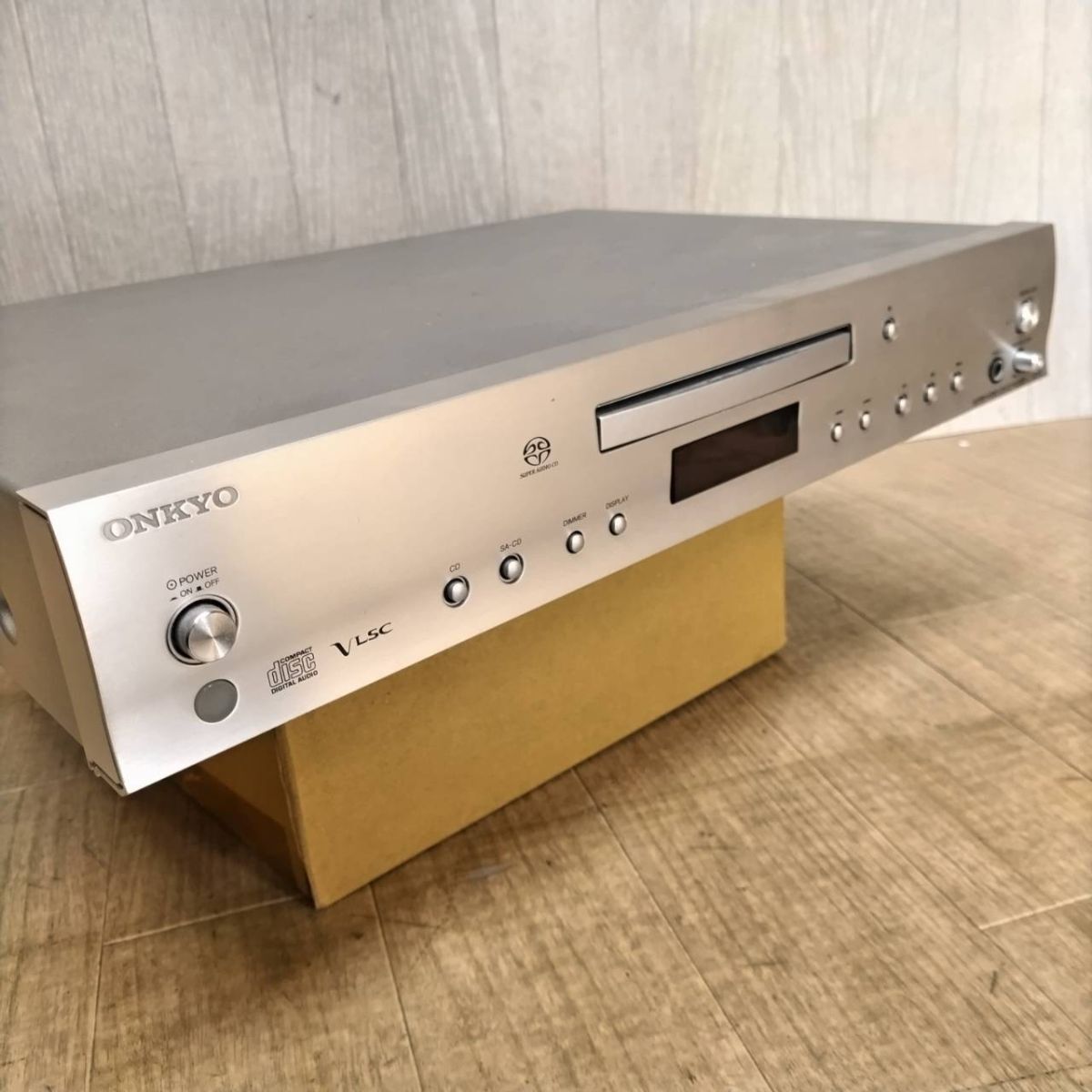 F627-SK10-859 ONKYO Onkyo C-S5VL super audio CD player silver electrification has confirmed ⑥
