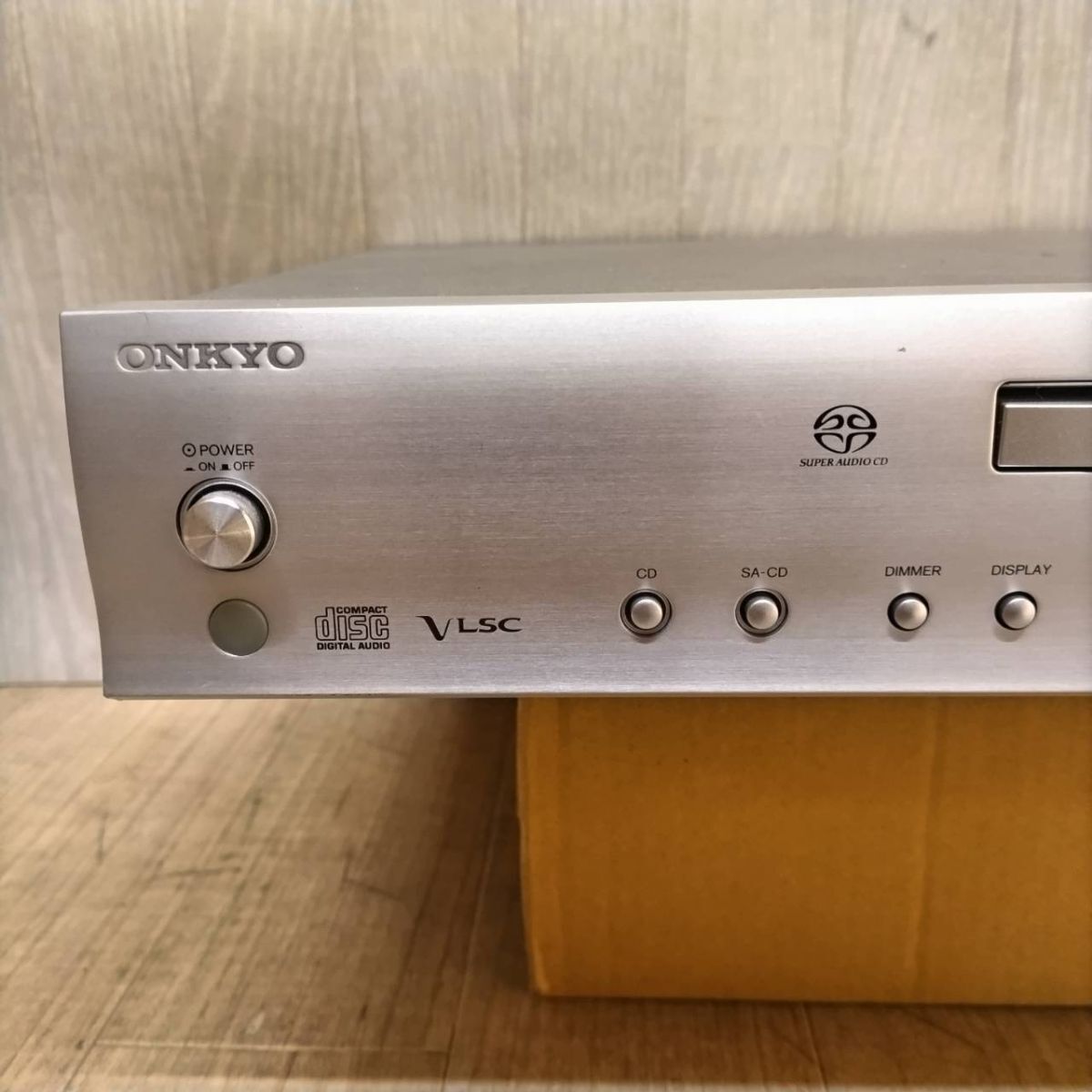 F627-SK10-859 ONKYO Onkyo C-S5VL super audio CD player silver electrification has confirmed ⑥