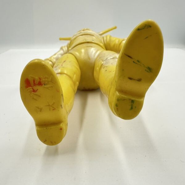 T108-SK14-723 ブルマァク 虫プロダクション マグマ大使 ソフビ フィギュア 人形 昭和レトロ ビンテージ 全長(約)26.5cm ①の画像6