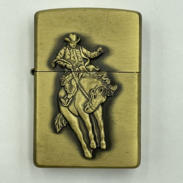 T328-ST22-59 ◎ Zippo ジッポー ローラー式オイルライター Marlboro the Original マルボロ オリジナル ゴールドカラー 箱付き ③の画像2