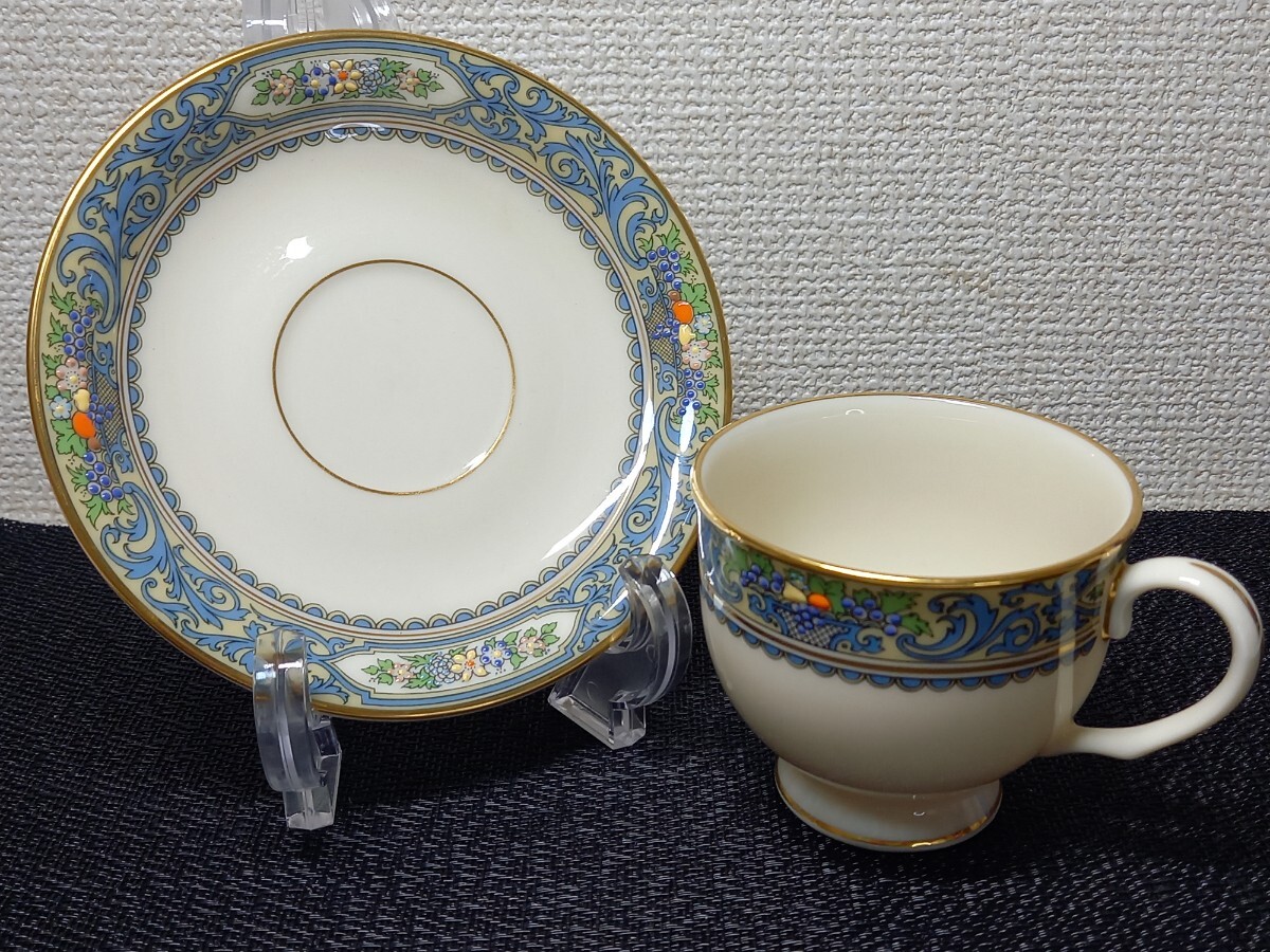 41107 美品 LENOX AUTUMN C&S レノックス オータム カップ&ソーサーの画像3