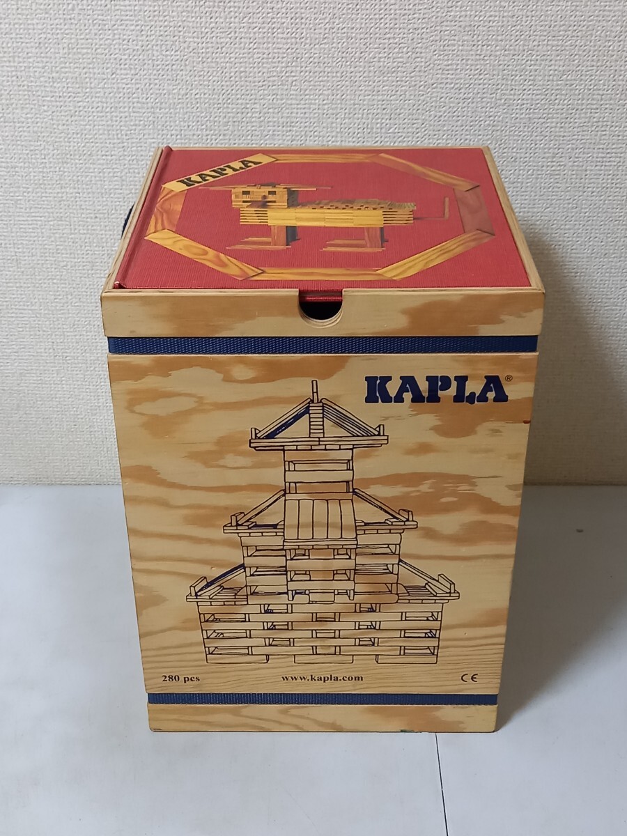 知育玩具 KAPLA カプラ 280ピース のところ 278個しかありません。積み木の画像1