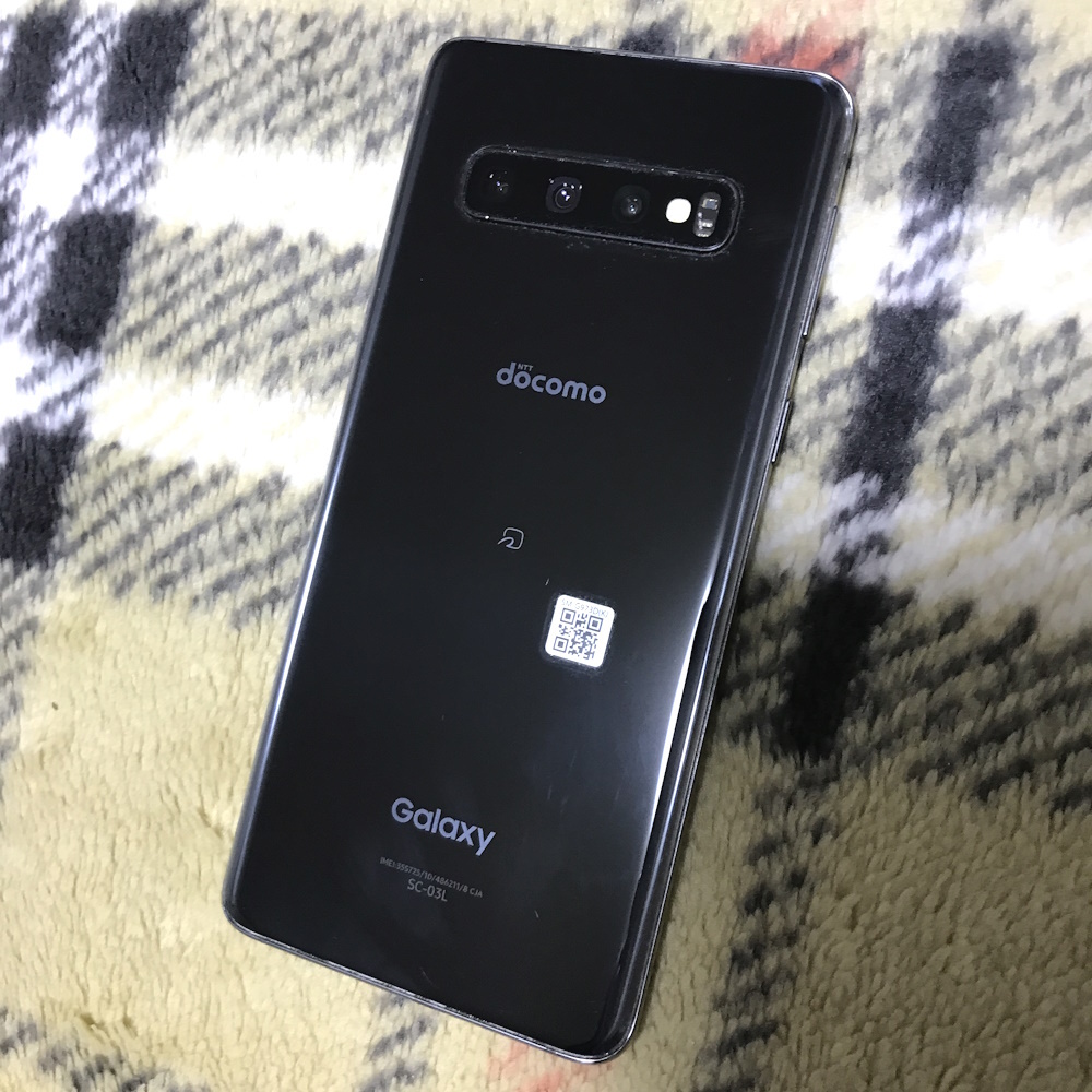 [即決/送料込] Galaxy S10 SIMフリー 国内版◆8GB/128GB◆判定○◆電池良好◆プリズムブラック◆Android12◆SC-03L◆docomo_画像3