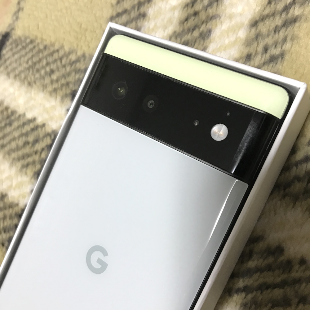 [即決/送料込] Google Pixel 6 128GB SIMフリー◆画面無傷◆判定○◆Android14◆おサイフ/防水/指紋認証◆ブルー◆GA02910-JP◆GR1YHの画像10