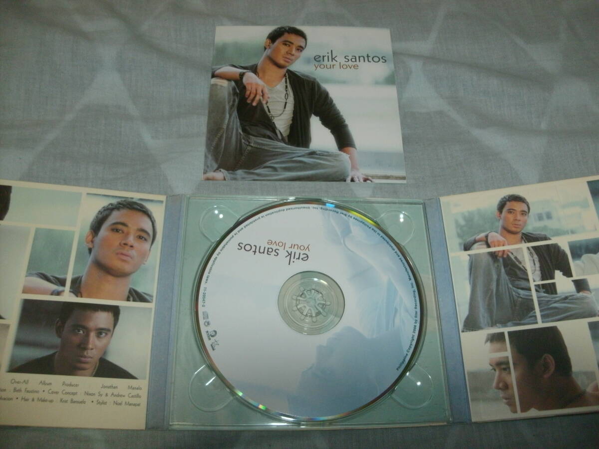 送料込み 輸入盤CD erik santos エリック・サントス your love フィリピン音楽