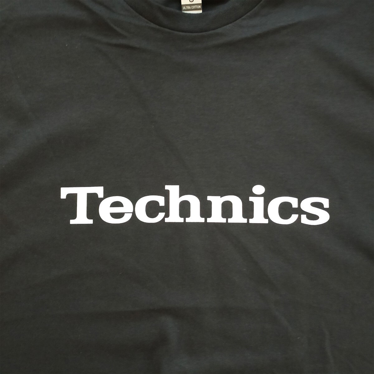 XLサイズ 企業ロゴ テクニクス technics Tシャツ ブラック 黒 ビッグT DJ にもの画像3