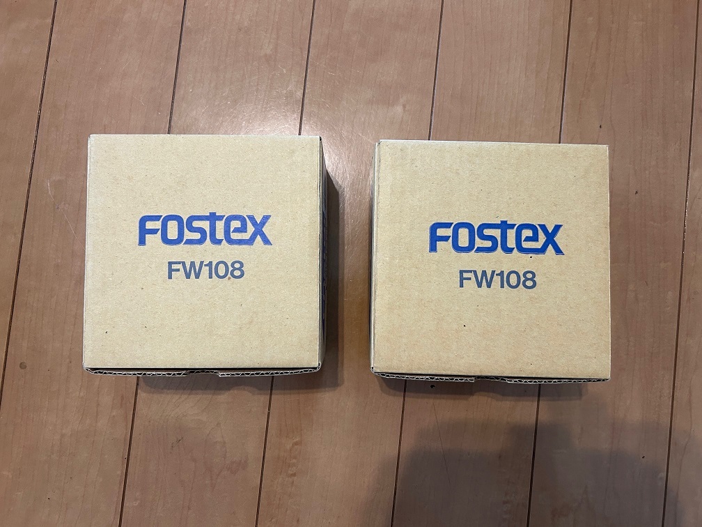 FOSTEX ウーファー FW108 ペアの画像1