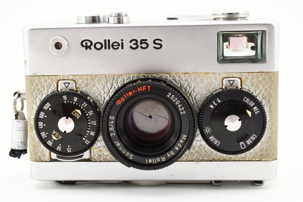 ◆希少◆ ローライ Rollei Rollei 35S Sonnar 40mm F2.8 10周年記念モデル コンパクト フィルムカメラ #4017の画像3