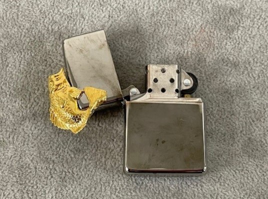 Zippo ジッポライター 鯉（立体） 長期保管品_画像4