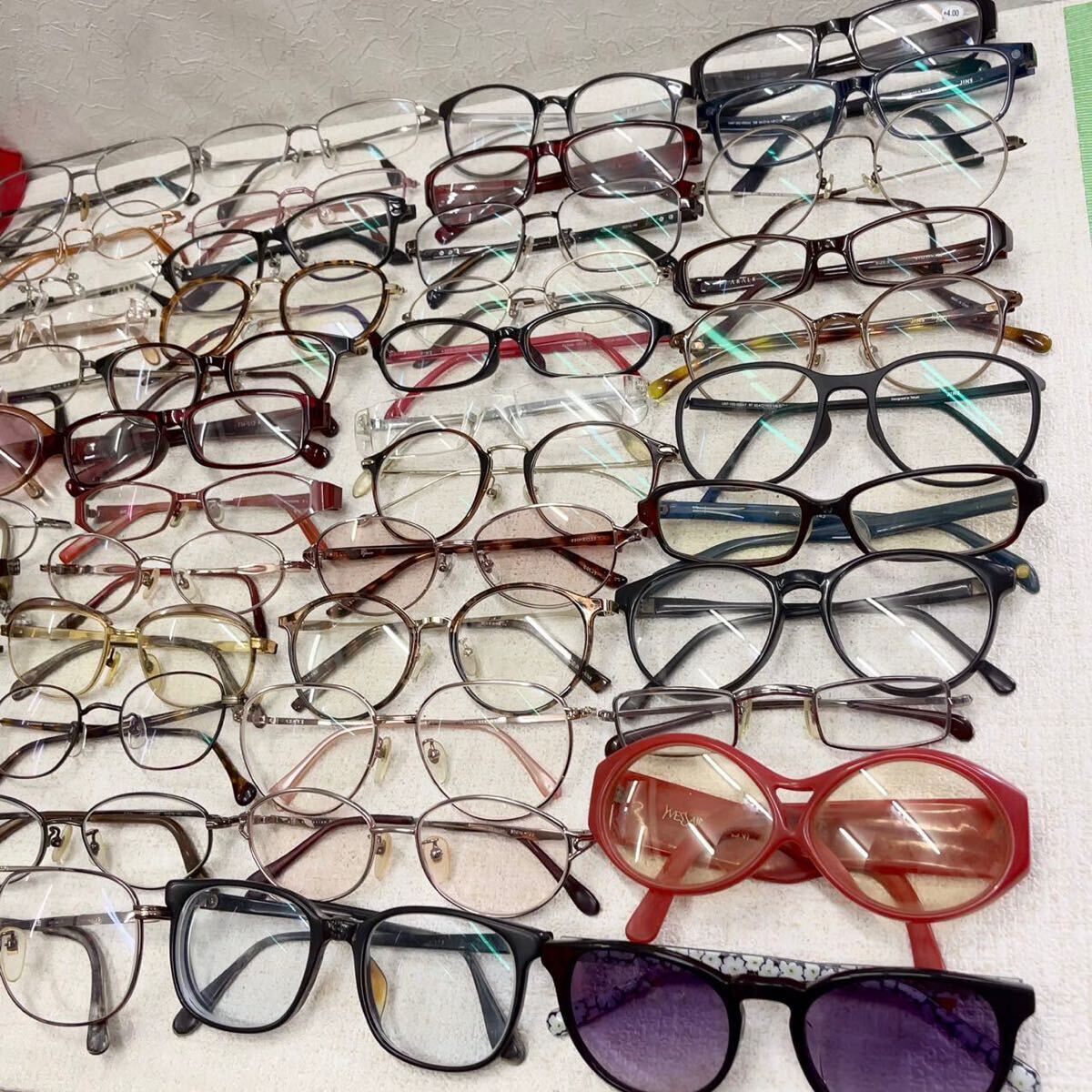 1円 メガネ サングラス 眼鏡 48点まとめ 大量セット おまとめセット ブランド品含む メンズ/レディース ヴィンテージ レトロ アンティークの画像6