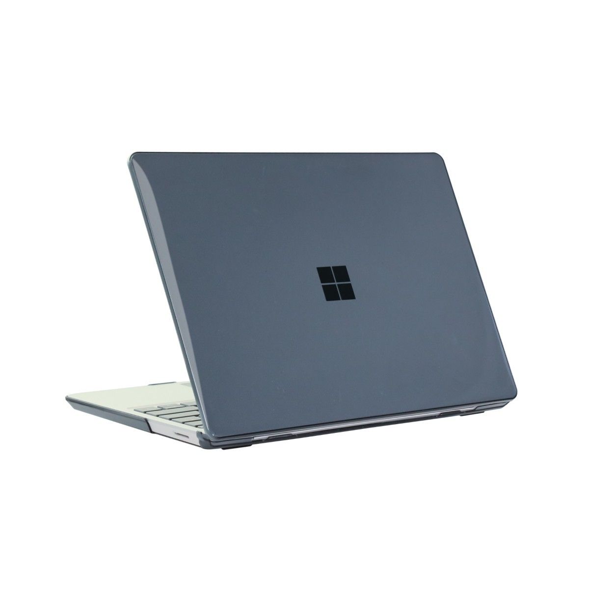 Surface Laptop GO/GO2/GO3 ハード 専用　ケース クリアブラック 黒 保護 カバー クリアブラック