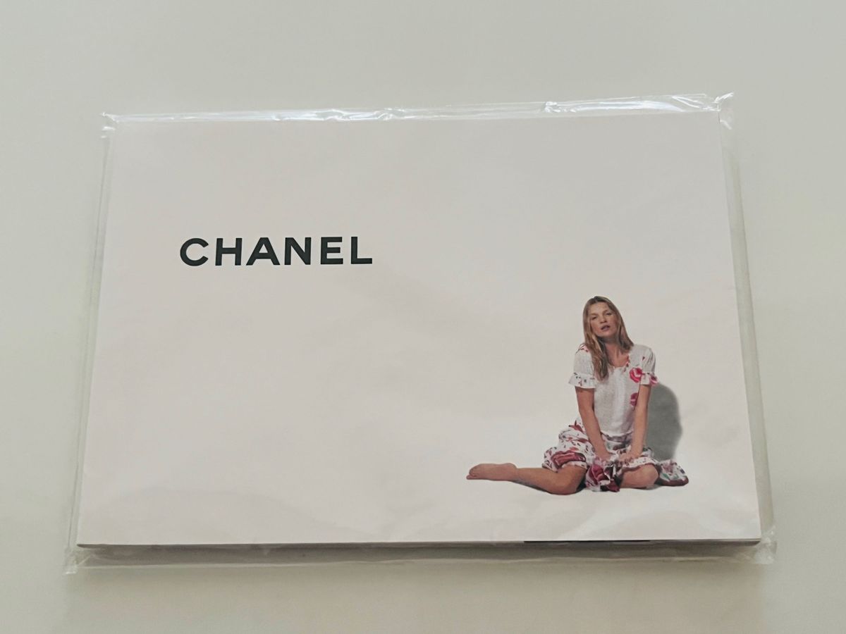 非売品 新品葉書15枚セット★CHANEL シャネル ポストカード ブック レア 希少 ラガーフェルド ケイトモス コレクション