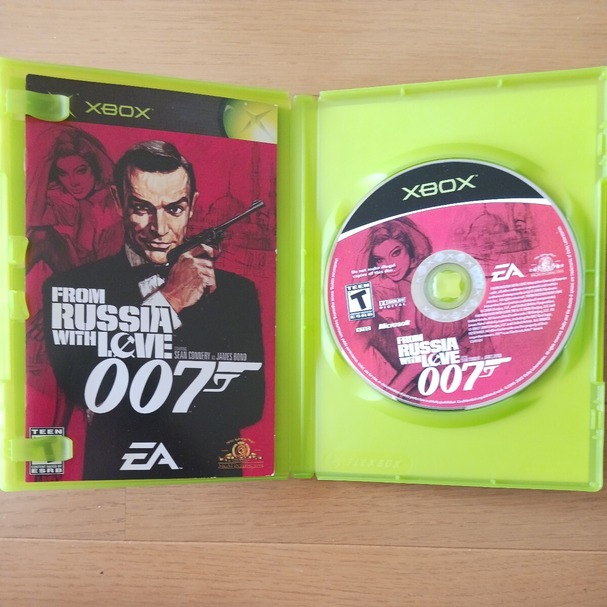 007 FROM RUSSIA WITH LOVE XBOX North America version 