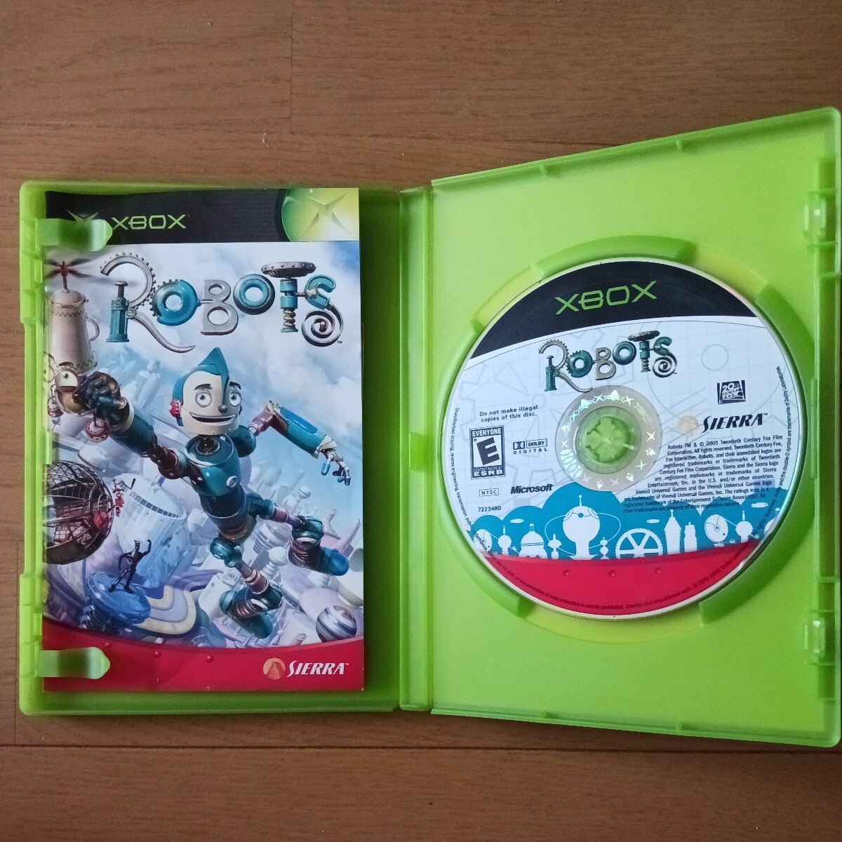 ROBOTS XBOX North America version 