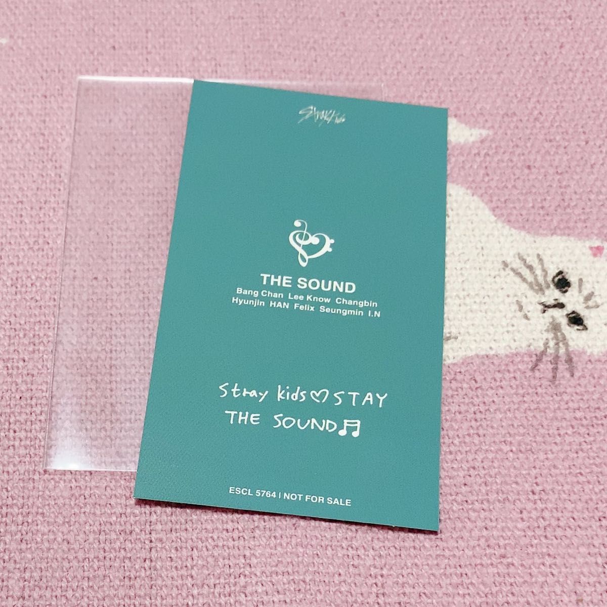 the sound【straykids】リノ トレカ スキズ Stray Kids 通常盤 the sound【straykids】リノ トレカ スキズ Stray Kids 通常盤