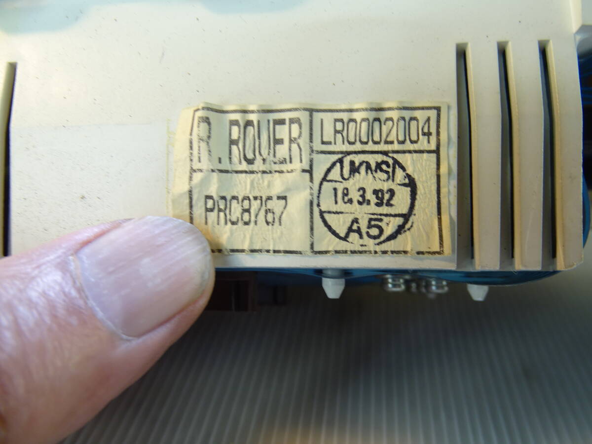 92 год klashuk плита / измерительный прибор Assy/US спецификация - дисплей пробега в милях 2404-CRR