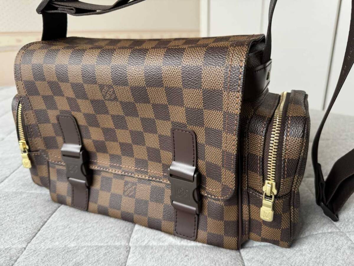 LOUIS VUITTON　ルイヴィトン リポーター メルヴィール ダミエ 超美品