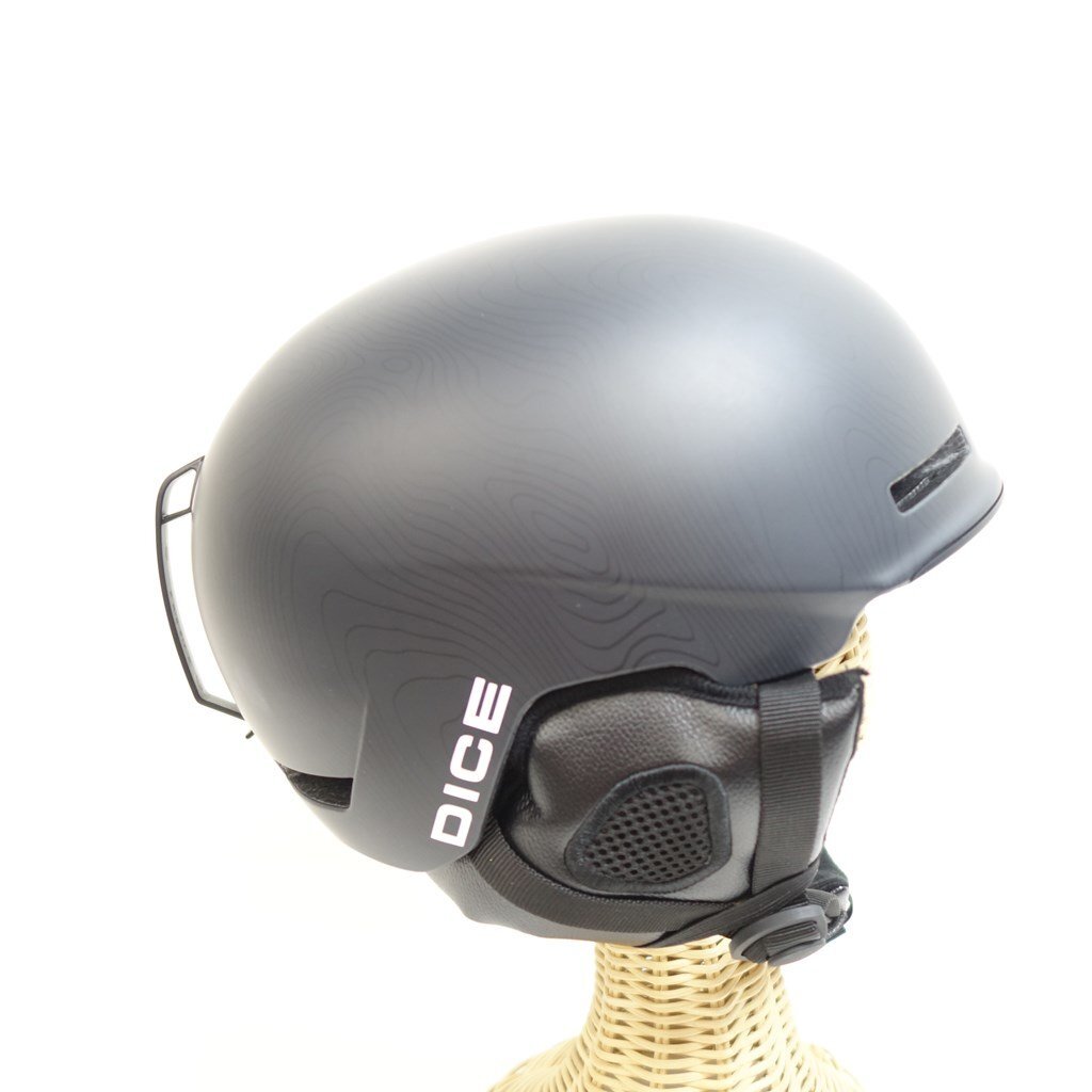 中古 キレイ 2022-2023年モデル DICE/ダイス D8モデル ダイヤル式ヘルメット スノーボード Mサイズ/54-58cmの画像4