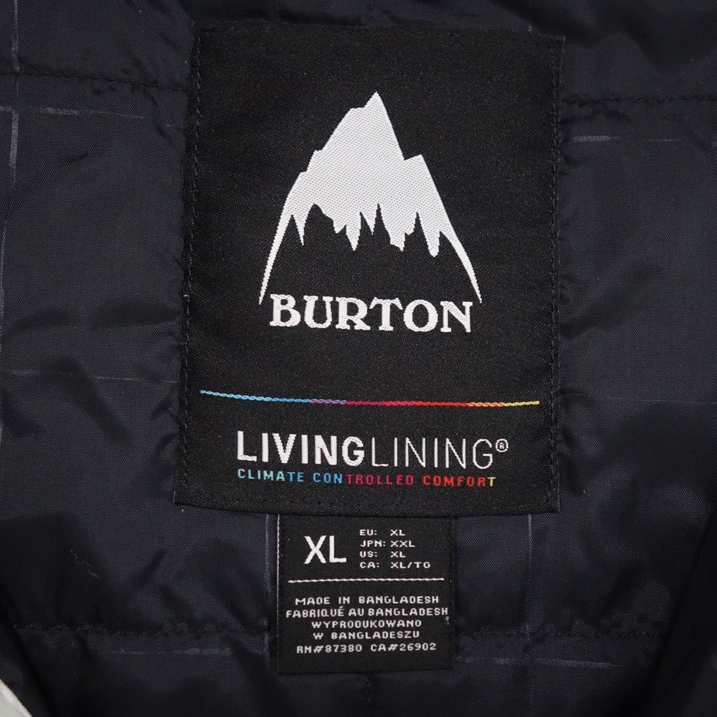 中古 20/21 Burton M COVERT JK 13065 メンズUS XLサイズ スノーボードジャケットウェア バートン コバートの画像2