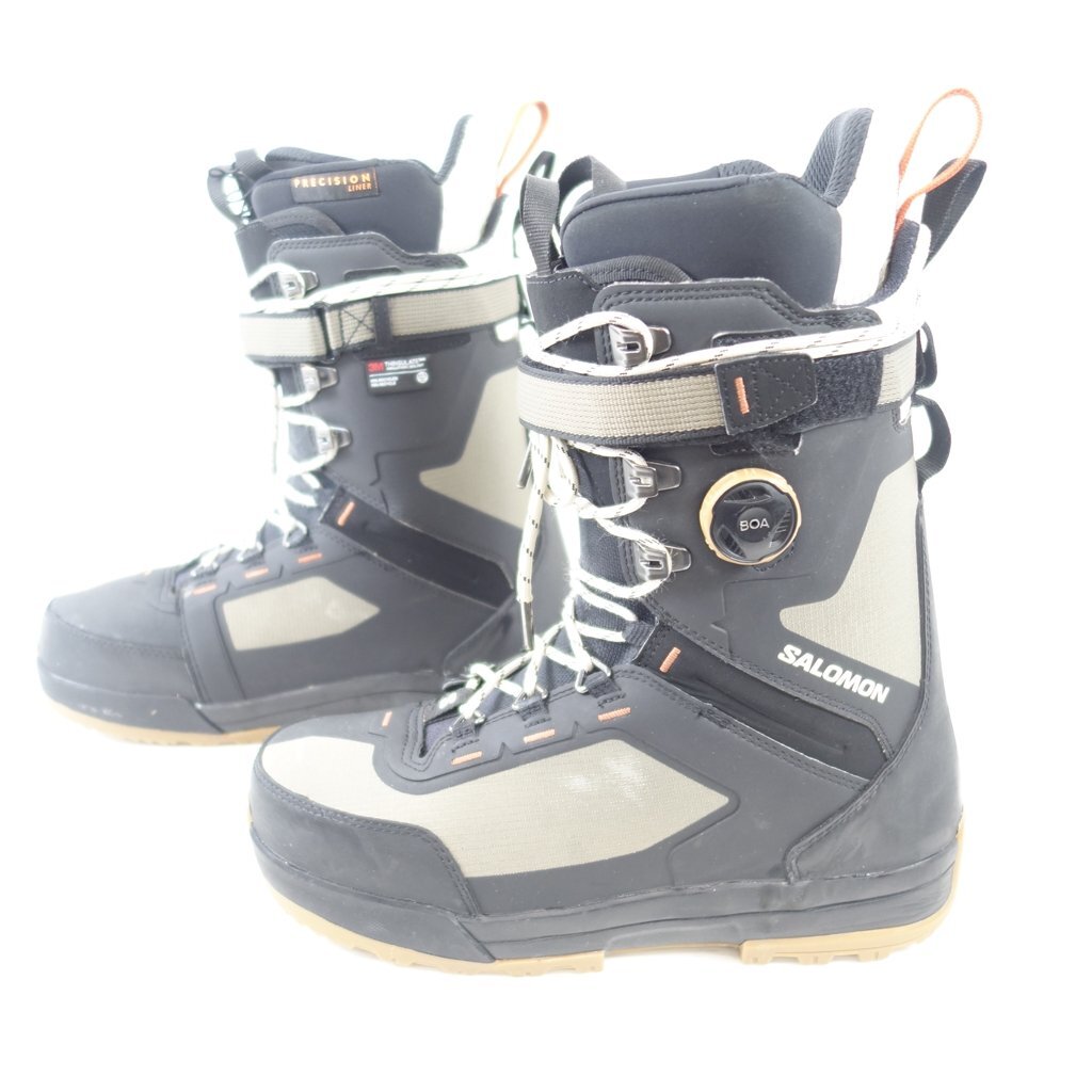 中古 22/23 SALOMON ECHO LACE SJ BOA メンズ28cm スノーボードブーツ サロモン エコー レース ボア_画像4