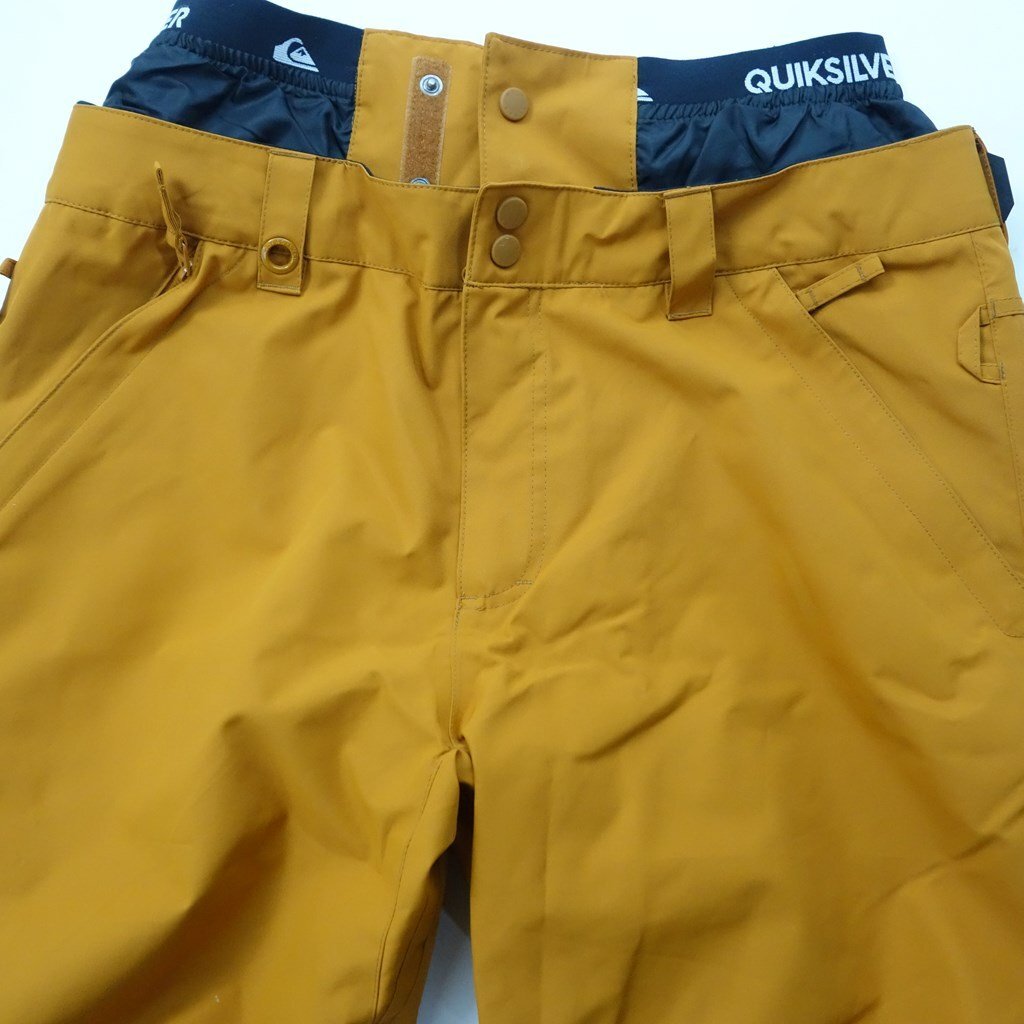 中古 16/17 Quiksilver ESTATE SHELL PANT EQYTP03053 メンズLサイズ スノーボードパンツウェア クイックシルバー_画像4