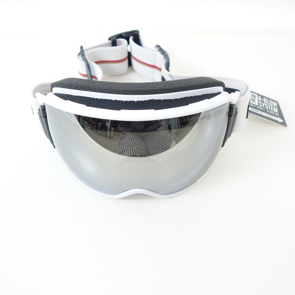 新品 23/24 DICE BANK フリーサイズ ソフトケース付き スキー スノーボード ゴーグル ダイス バンクの画像2